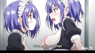 Twins stepsister stepbrother (anime hentai )