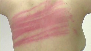 Amy Spanking Machine - Bare Back Whipping