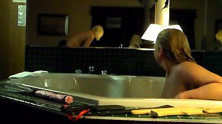 Naughty mature ladies indulge in hot spanking in the bathtub