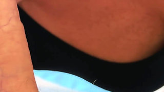 High Heels & Nylon: Sultry Tease with Cum-soaked Finish