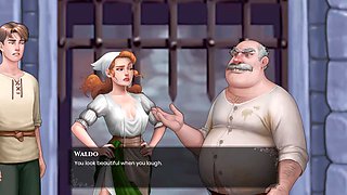 What a legend in the sex simulator with a sexy backside and big boobs