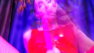 Red Rubber Dominatrix Eva Latex Femdom Bdsm Solo Strapon Toys Sexy