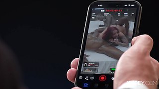 Zoe Grey's Redhead MILF Threesome: Interracial Cuckold Adventure