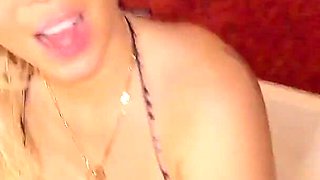 Blonde Slut Barbie Sins Fucked in Bathtub Rough Sex with MILF