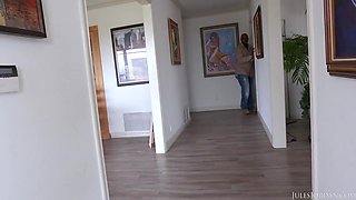 Ashley Fires Gets A Surprise Double Black Penetration - Exclusive Scene - JulesJordan