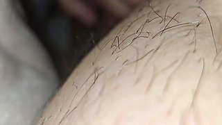 Do you hear step son moaning while step mom handjob his dick