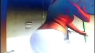 Cuban maid fucks for money