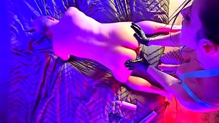 Huntress Lynx Takes My Anal Virginity With Toy Play