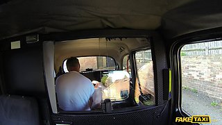 Cabbie Gets Chubby Babe To Titty Fuck His Big Cock