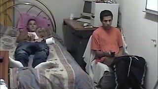 French Arab Twink Jerks Off