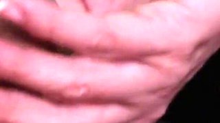 Handjob, Then Licking His Cum From My Hands