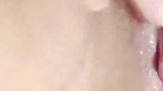 Beautiful MILF Horny Wife Send a Video to Her Cuckold Husband so He Can Masturbate in Office Toilet