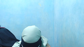 My friend's wife is addicted to squirming on my bed.