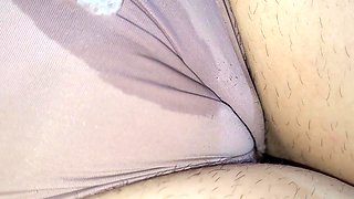 I Spit And Rub Amazing Cameltoe Pussy Of My Friends Wife