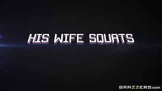 His Wife Squats (On My Dick) With Jaclyn Taylor, Keiran Lee - Brazzers