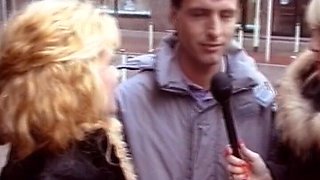 Perfect Blonde Lady From Germany Got to Suck Big Cock