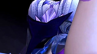 3D Cute Cosplay Model Wearing Hot Lingerie Got Fucked so Hard