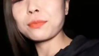 Chinese Couple Streaming Sex in Car