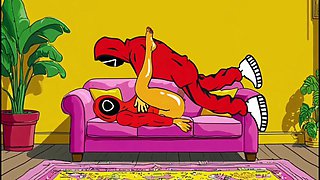 Cuckold Squid Games. Animated Parody of the Squid Game Cartoons Animation