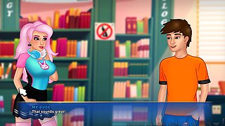 World Of Sisters Sexy Goddess Game Studio 99 - Quick sex in the library by MissKitty2K
