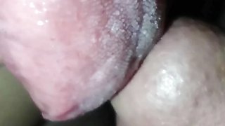 This cock receives a steel insertion into its urethra and a good blowjob from my mouth
