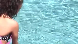 Ebony Slut Is Blowing a Lot of Hard Black Cocks on Her Knees