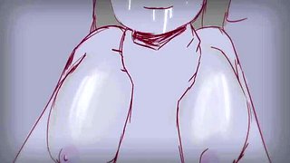 Femdom Turns Submissive Slut for Cock - Dom Swap Hentai Animation