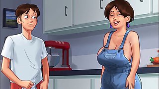 Cartoon mom, mom son cartoon game, mom son anime