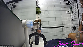 Mrs. Joanne Tanner a Real Public School Teacher Exposing Herself in the Shower September 02 2025