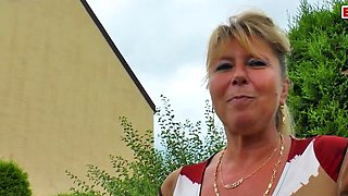 Bisexual FFM threesome with married couple at casting