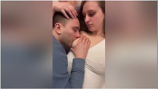 Hot Blonde Big Natural Pierced Tits Breastfeeds In Slow Mo Mesmerize