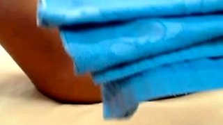 Perfect Ass Babe Squirts on Webcam