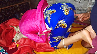 Finding Bhabhi alone at home, I took her to the bed and fucked her a lot