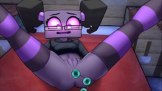 Hornycraft animated toy goes deep for a wild backside encounter