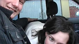 Gagged in the car on the way home