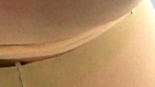 My Wife Flashing Tits in Subway Metro & an Unknown Man Cum on Her Boobs