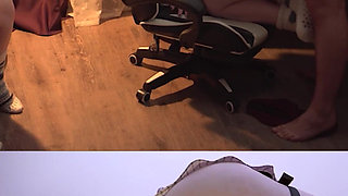 Sh Girl with Glasses Likes to Watch Her Friends Have Sex