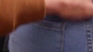 My Step Sister's Big Natural Tits and Big Ass in This Young Thong