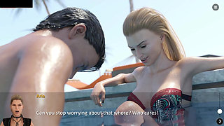 Stepsis Jerks and Redhead GF Gives Head - the Spellbook Pure #29 3D Animated Game