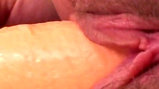 I Hunt My Cunt - Olga Barz gapes her perfect hairy pussy