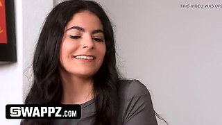 Stepsisters Fuck Stepbrothers' Virginity Away - Teen Blowjob & Hardcore Doggy Style