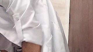 Doctor and Nurse Can't Resist and Have Sex in the Hospital Bathroom During Their Shift