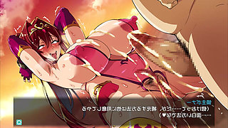 Big Breasts Party NTR ASMR Gameplay Cheating Milf holy knight and nun fuck the king big dick