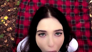 After School Public Fuck: Schoolgirl Blowjob and Cowgirl Anal
