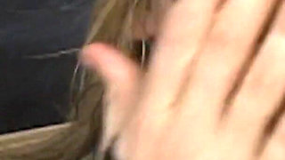 Nasty College Girl Punished by Two Cocks