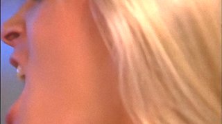 Amazing Blond hair babe Lesbian Foursome Sex