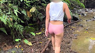 Super Risky Outdoor Fuck with Girlfriend- Angeline Cruz