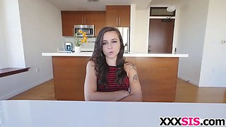 Large boner for cute stepsis Kharlie Stone