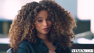 Stunning Petite Seduces Her Boss - Cecilia Lion