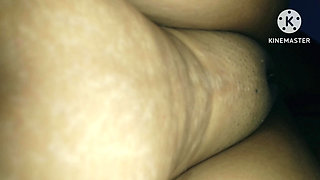 The neighbor's brother fucked me in the ass instead of the pussy